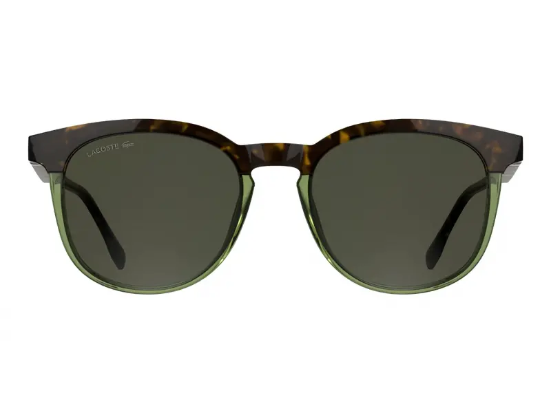 Lacoste L6073S 223 Havana Trns Lght Green