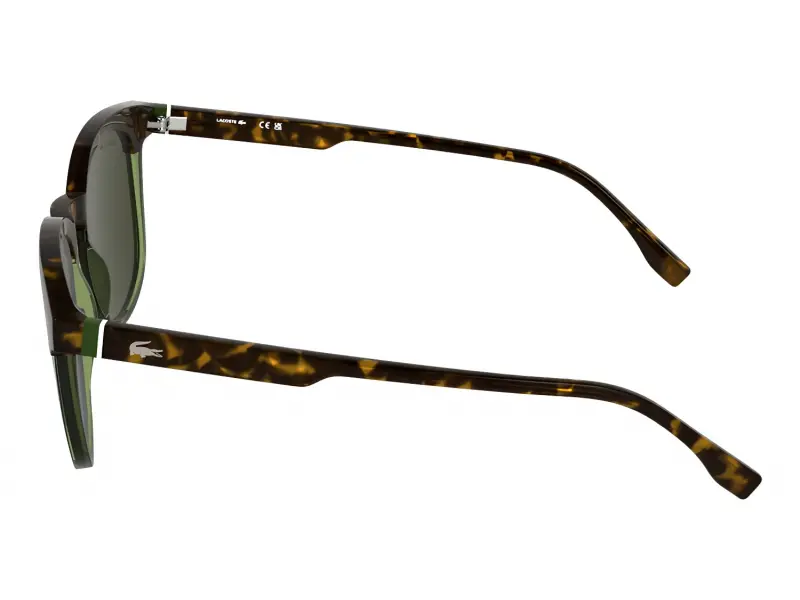 Lacoste L6073S 223 Havana Trns Lght Green