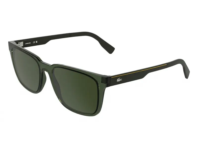 Lacoste L6077S 301 Transparent Green