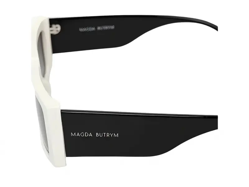 Linda Farrow Magda Butrym 18 C2 White Light Mocha Grad White