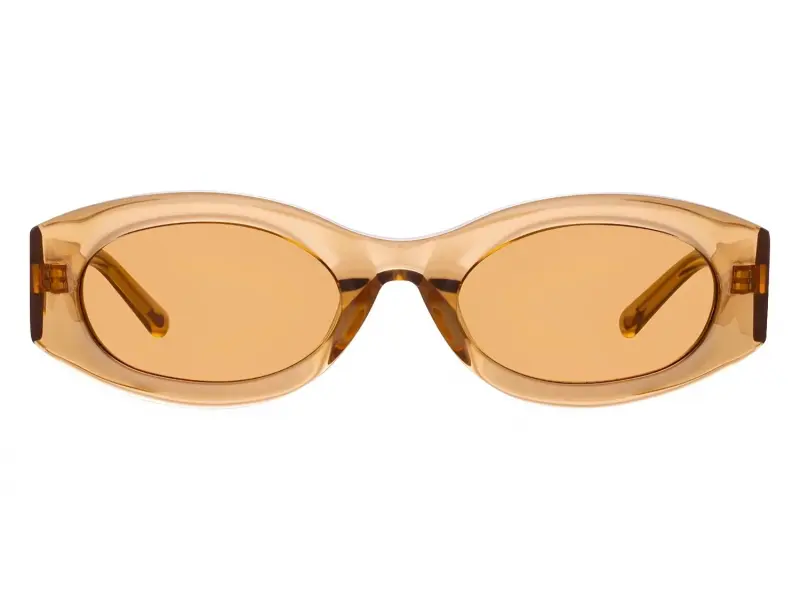 Linda Farrow The Attico Berta Sand/Gold - Sand Lens