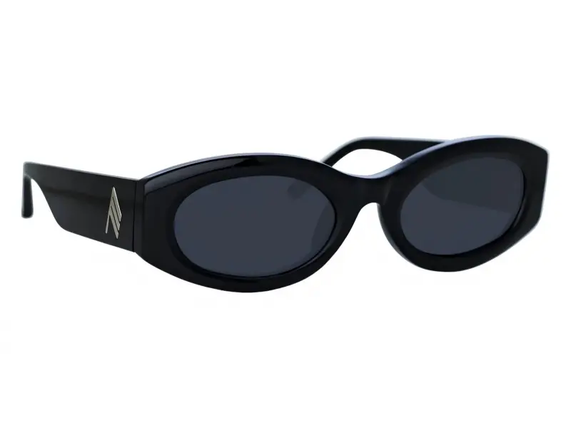 Linda Farrow The Attico Berta White/Silver - Grey Lens