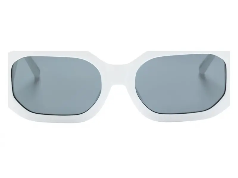 Linda Farrow The Attico Blake White/Silver - Grey Lens