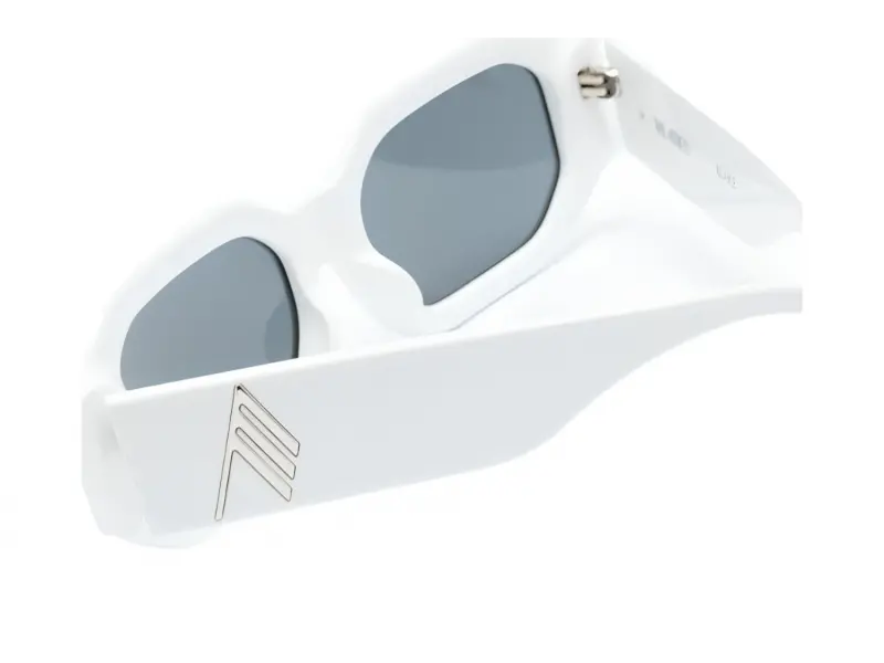 Linda Farrow The Attico Blake White/Silver - Grey Lens