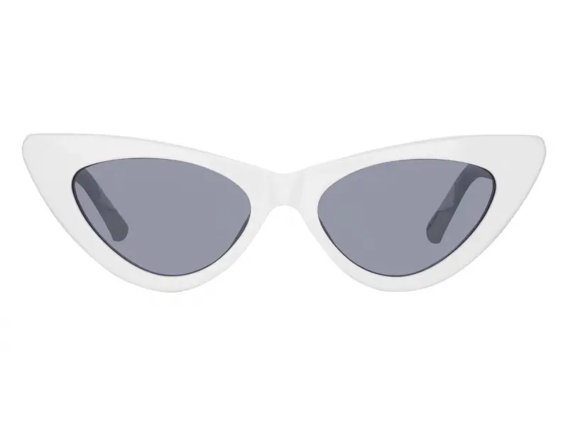 Linda Farrow The Attico Dora White/Silver - Grey Lens