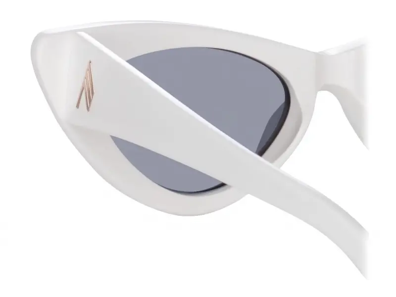 Linda Farrow The Attico Dora White/Silver - Grey Lens