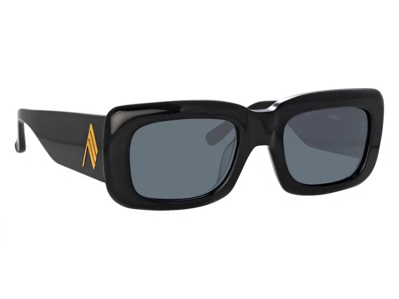 Linda Farrow The Attico Marfa Black/Yellow Gold - Grey