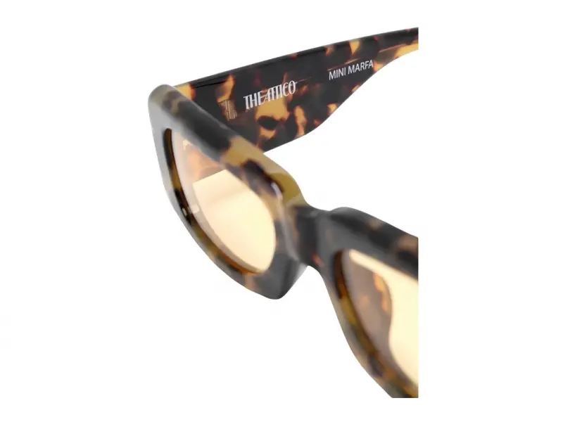 Linda Farrow The Attico Mini Marfa Lemon/Yellow Gold/Brown