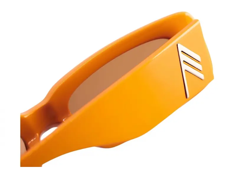 Linda Farrow The Attico Mini Marfa Orange/Silver - Orange