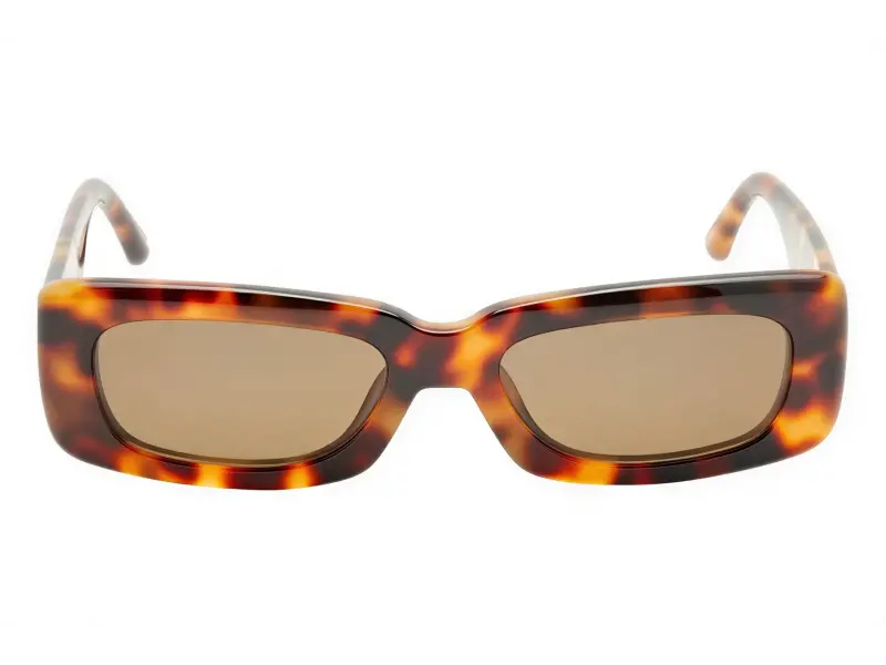 Linda Farrow The Attico Mini Marfa SunT-ShellYellow Gold-Brown