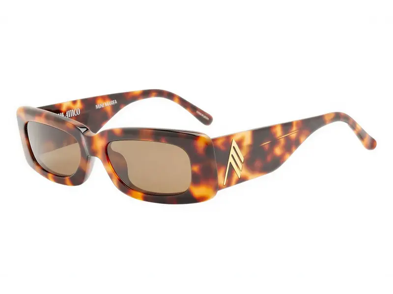 Linda Farrow The Attico Mini Marfa SunT-ShellYellow Gold-Brown