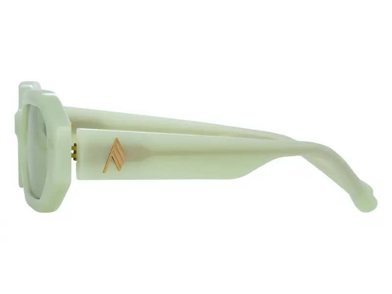 Linda Farrow Ttico İrene Mint/Yellow Gold - Green