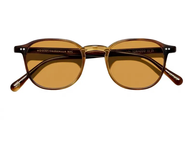 Moscot Arthur 51 Tobacco Cr-39 Green