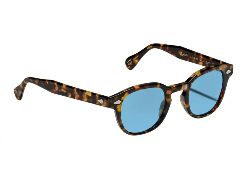 Moscot Arthur Nv51 Tortoise Celebrity Blue
