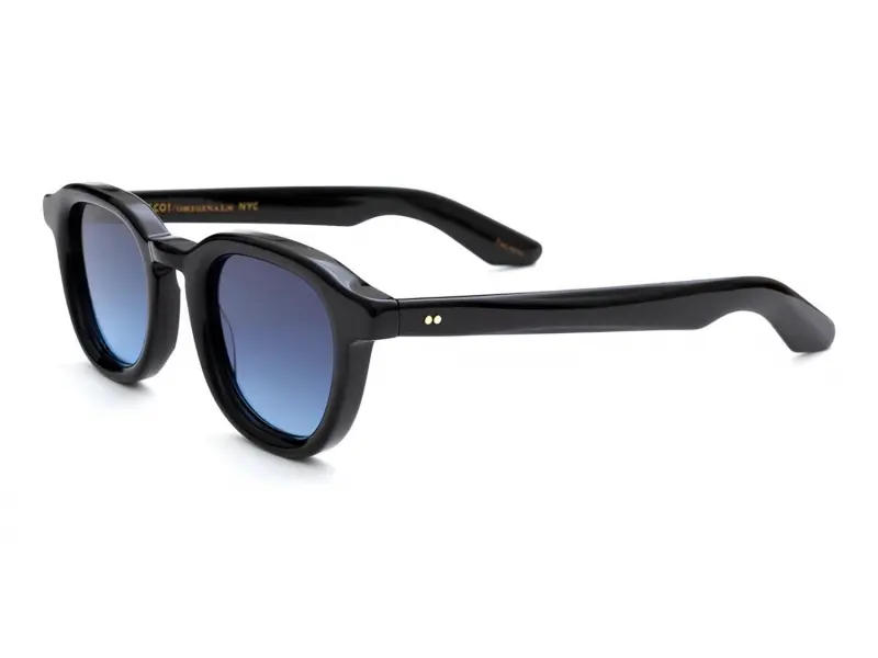 Moscot Dahven Base 2 47 Black Denim Blue