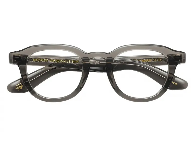 Moscot Dahven Base 2 Sun 47 Black American Grey Fade