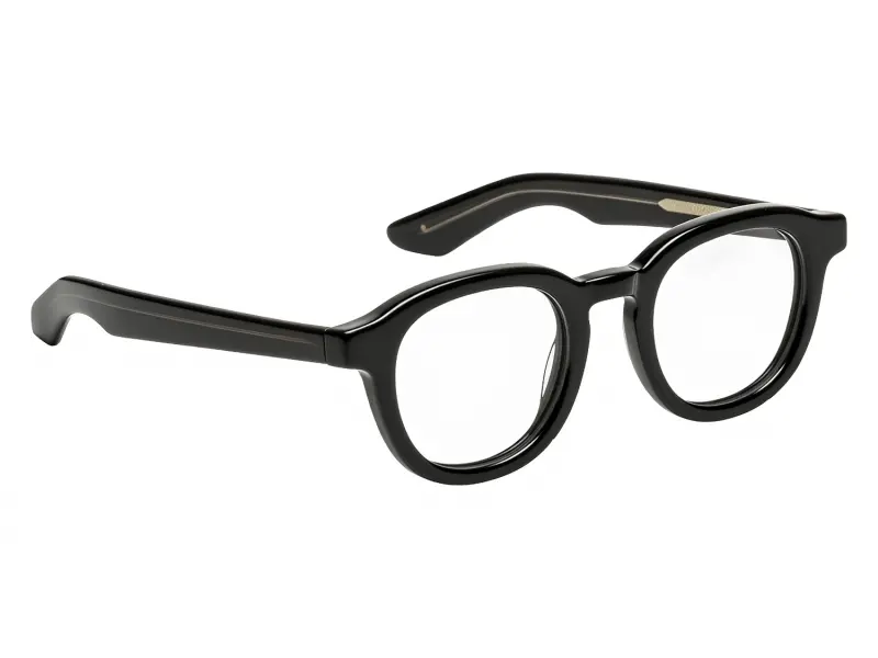 Moscot Dahven Base 2 Sun 47 Black American Grey Fade