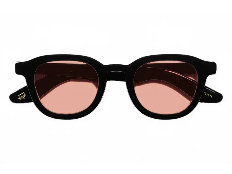 Moscot Dahven Base 2 Sun 47 Black Ny Rose