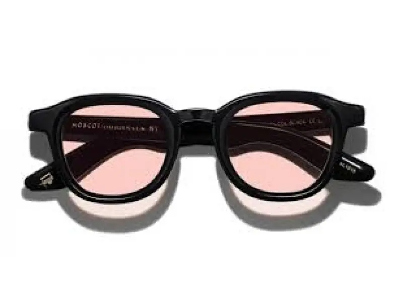 Moscot Dahven Base 2 Sun 47 Black Ny Rose