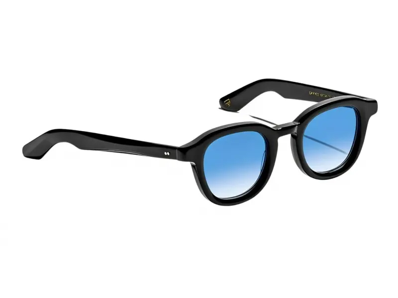Moscot Dahven Base 2 Sun 47 Blk Brod. Blue Fade