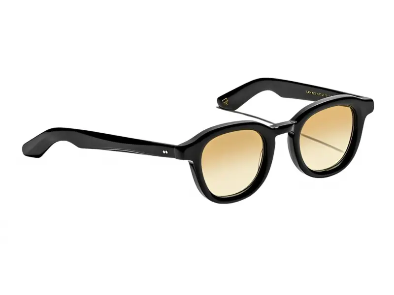 Moscot Dahven Sun 47 Black Chestnut Fade