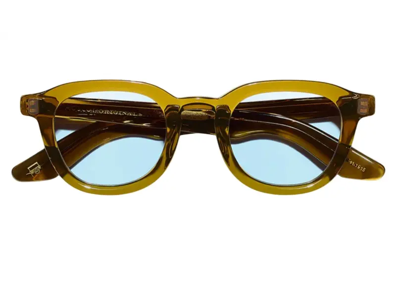Moscot Dahven Sun 47 Olive Brown Bel Air