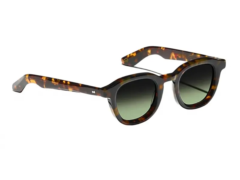 Moscot Dahven Sun 47 Tortoise Forest Wood