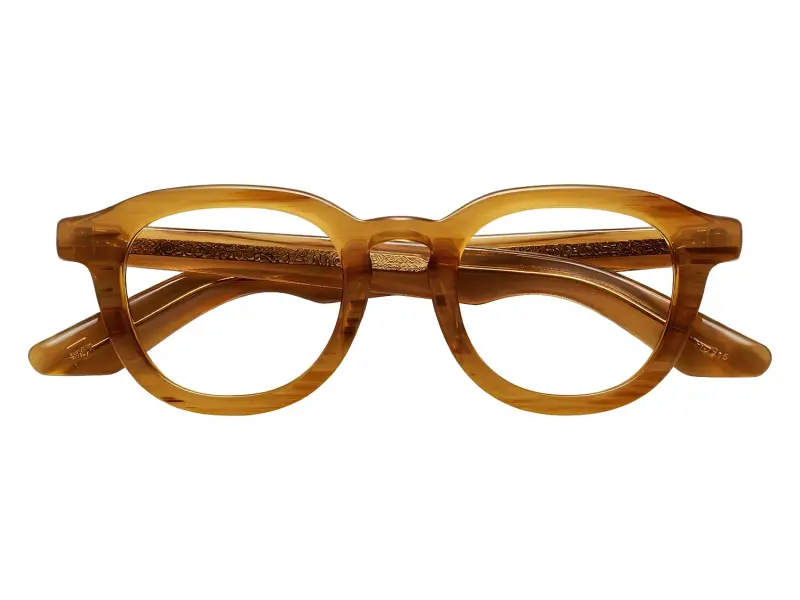 Moscot Dahven Sun Blonde 47 Forest Wood
