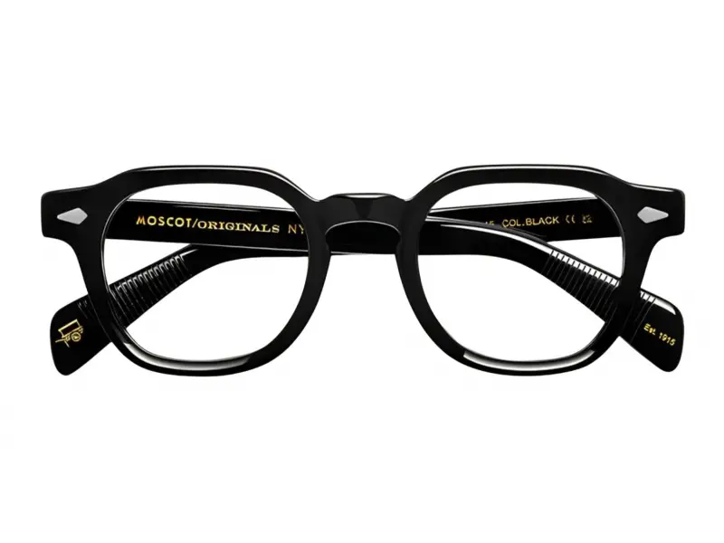 Moscot Dolt Black 46 0200-01