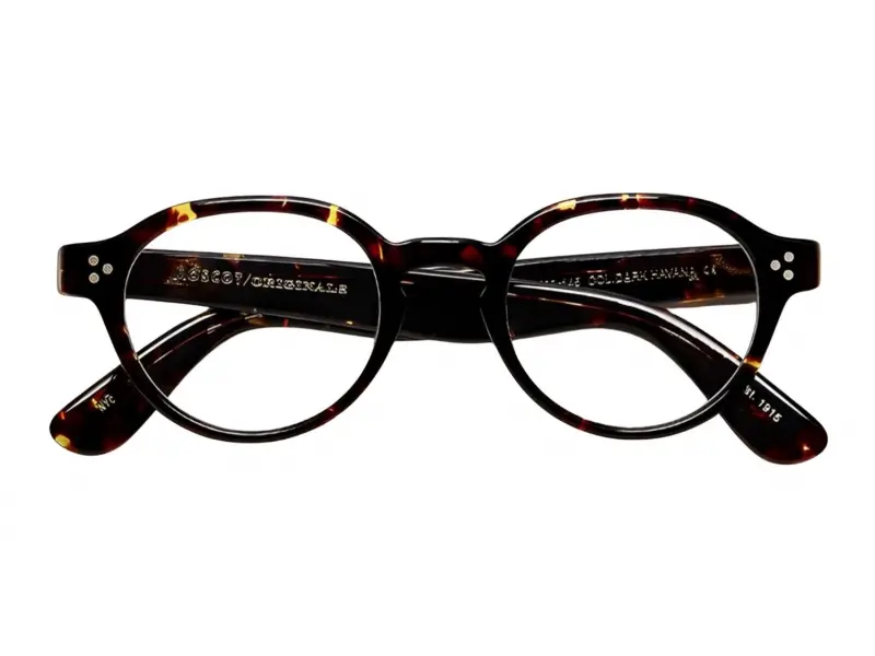 Moscot Ezra Dark Havana 45 Demo Lens