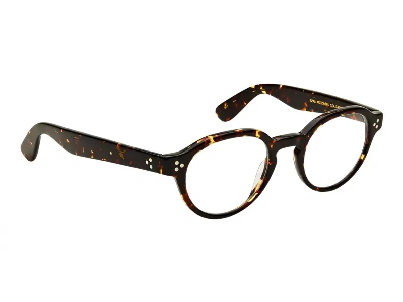 Moscot Ezra Dark Havana 45 Demo Lens