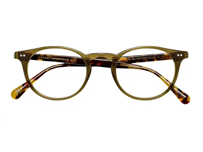 Moscot Frankie Olive Tortoise 45 1507-01