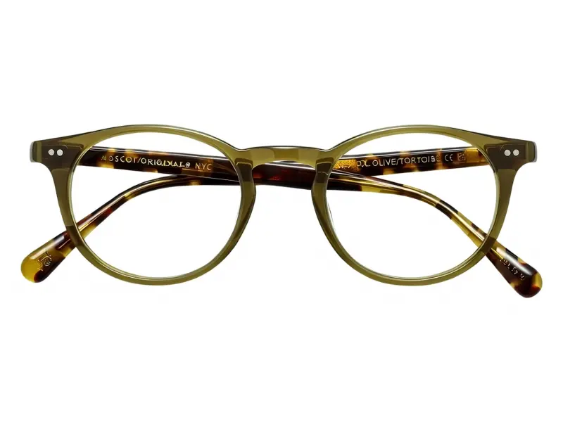 Moscot Frankie Olive Tortoise 48