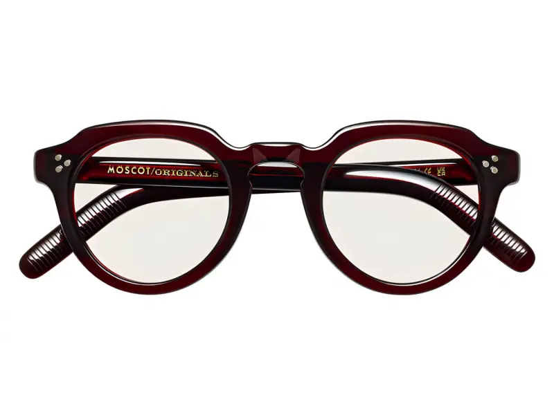 Moscot Gavolt Burgundy 45 0221-01