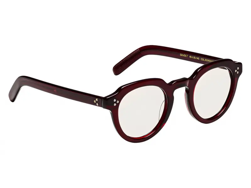 Moscot Gavolt Burgundy 45 0221-01