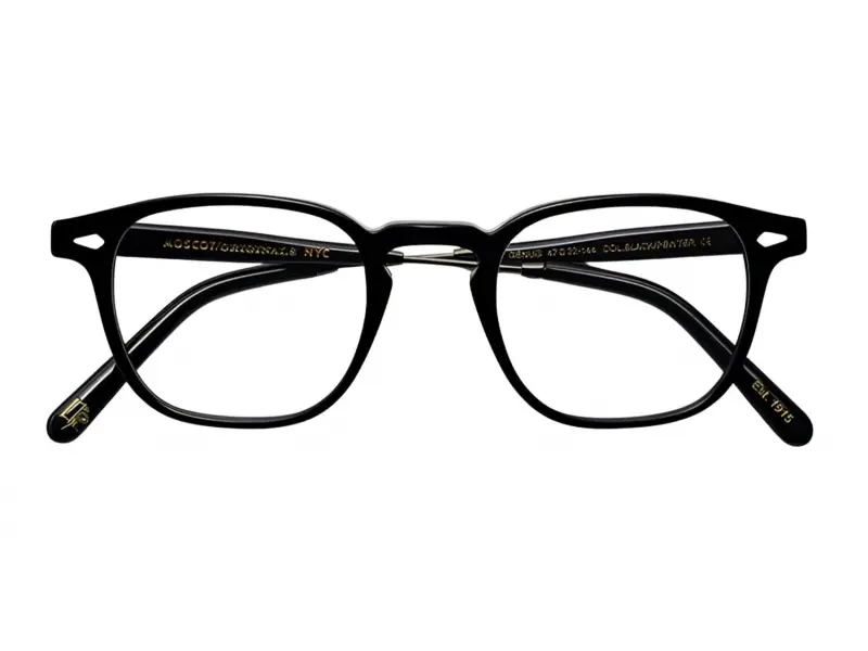Moscot Genug Black-Pewter 47 0230-01