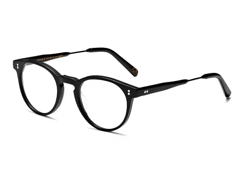 Moscot Golda Matte Black-Black 46 1330-01