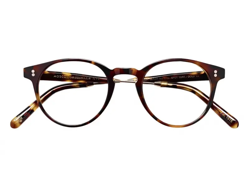 Moscot Golda Spot Tortoise/Gold 46