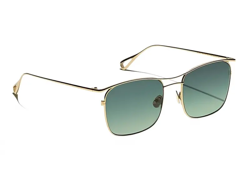 Moscot Gonif Sun Gold 54 Forest Wood