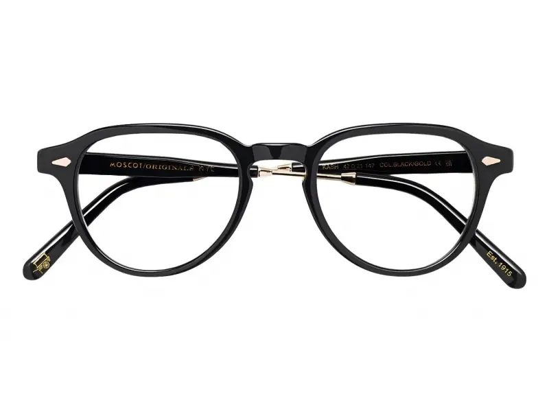Moscot Kash Black Gold 50