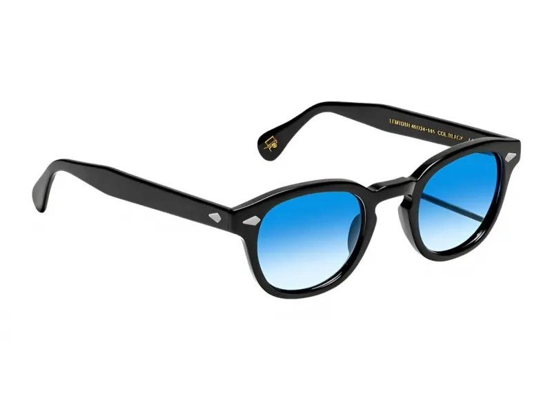 Moscot Lemtosh 46 Black Broadway Blue Fad