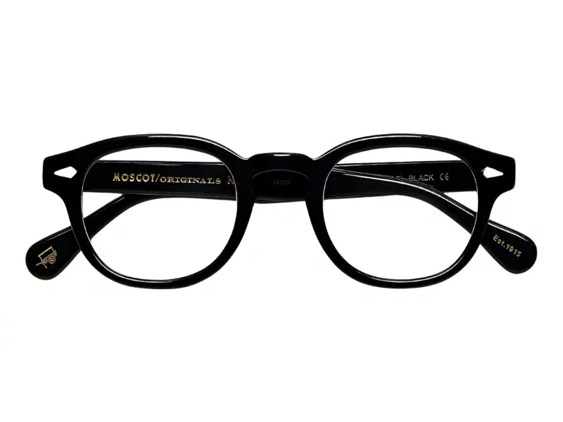 Moscot Lemtosh 46 Black Demo Lens