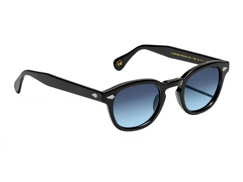 Moscot Lemtosh Base 2 46 Black Denim Blue