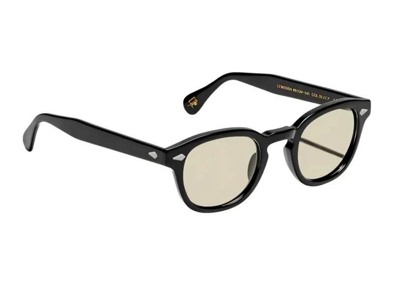 Moscot Lemtosh Base 2 Black 46 Amber