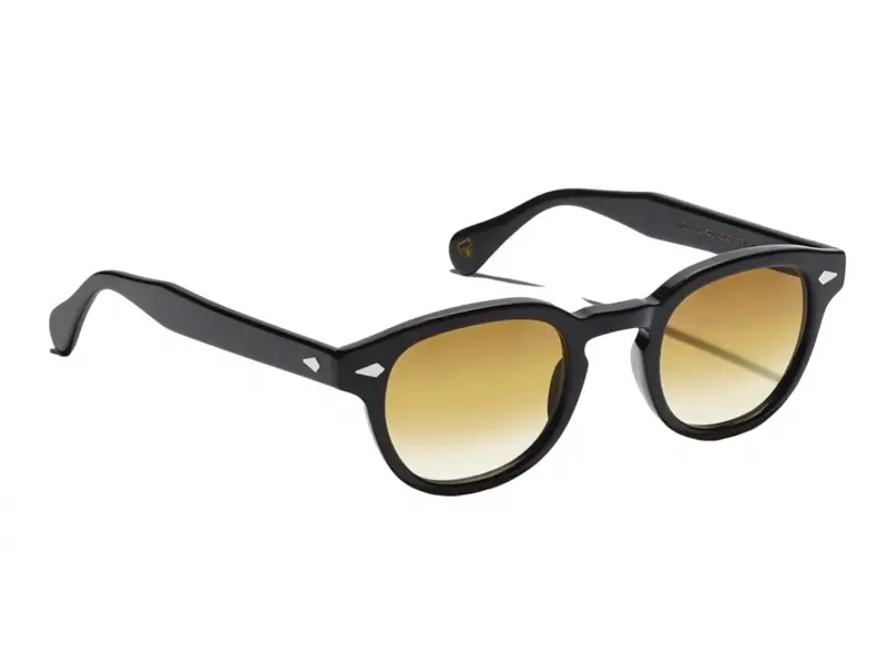 Moscot Lemtosh Base 2 Sun 46 Black Chestnut Fade Lns