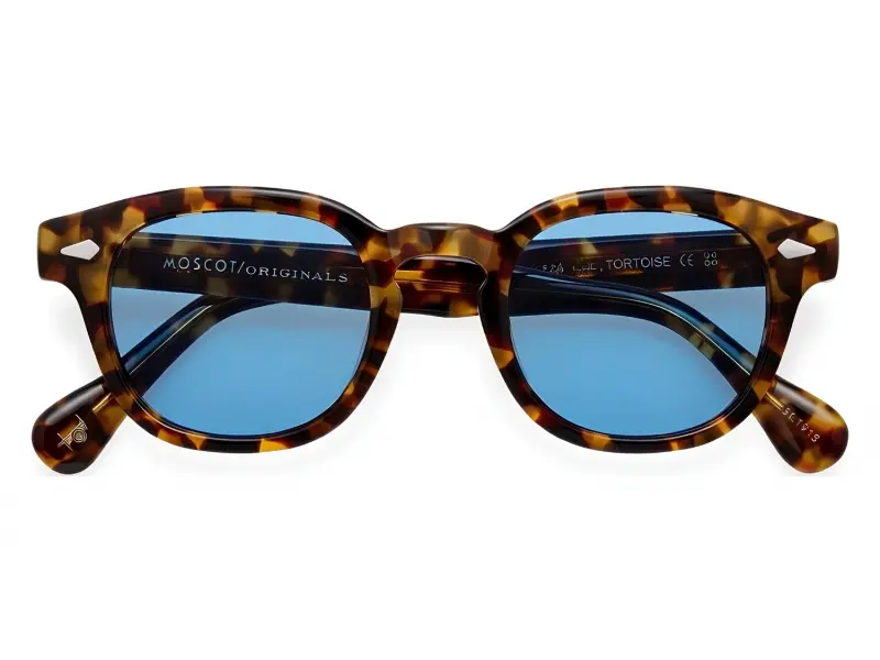 Moscot Lemtosh Base 2 Sun 46 Tortoise Bel Air Blue