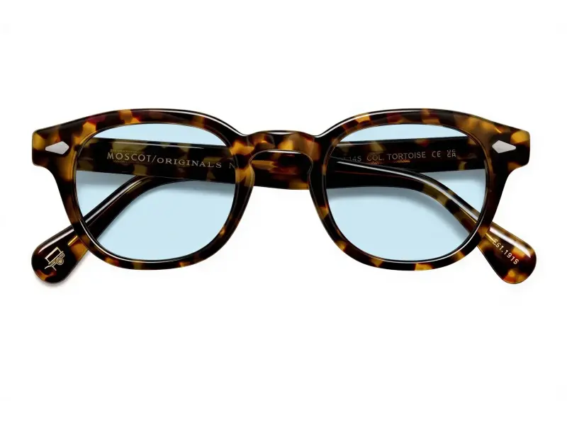 Moscot Lemtosh Base 2 Sun 46 Tortoise Bel Air Blue