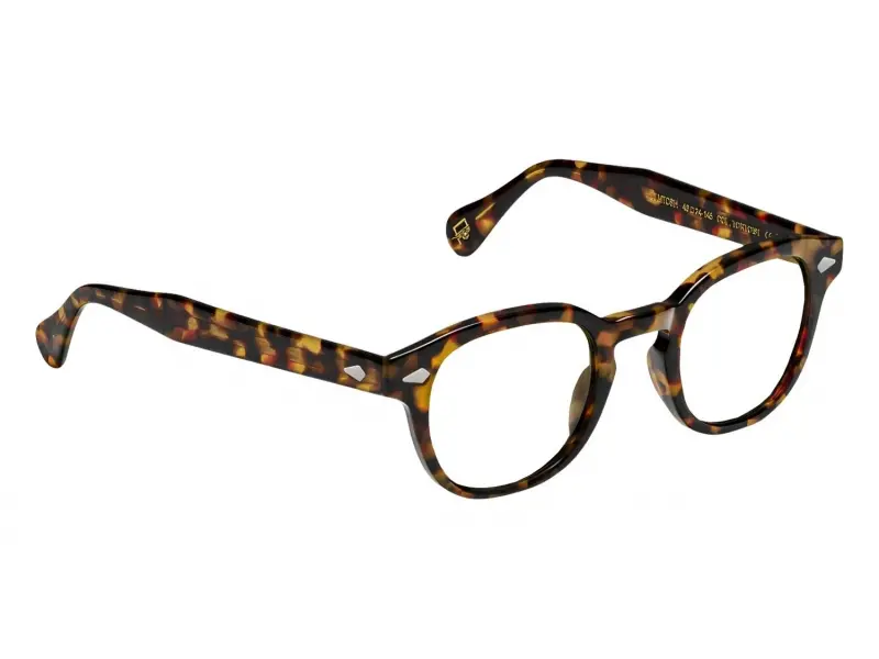 Moscot Lemtosh Base 2 Sun 46 Tortoise Chestnut Fade