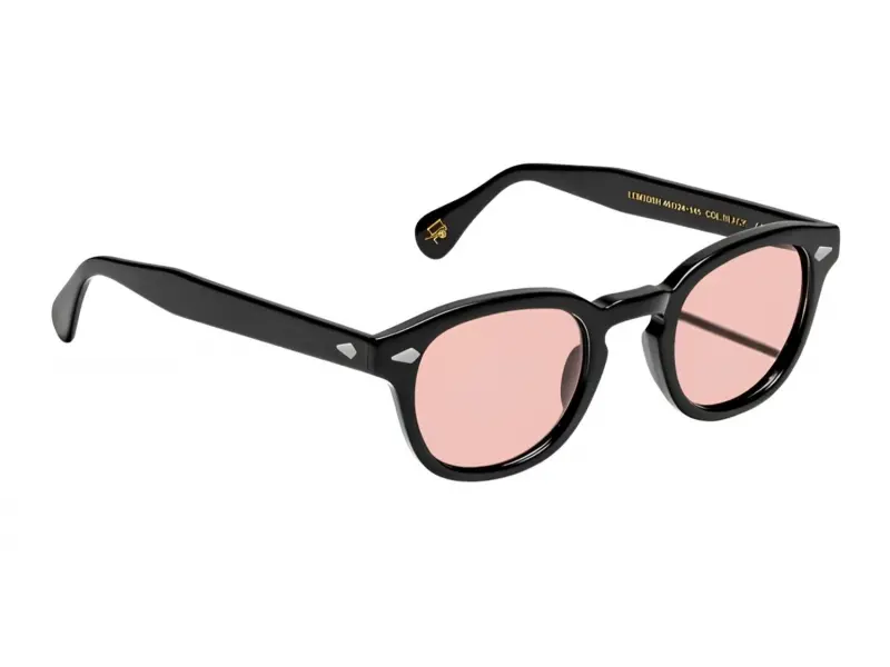 Moscot Lemtosh Base 2 Sun 49 Black Ny Rose