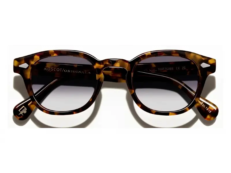 Moscot Lemtosh Base 2 Sun 49 Tort American Grey Fade